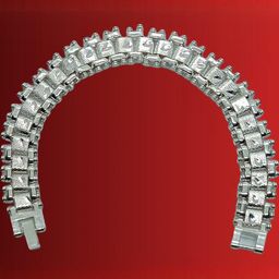 Dynamic Retail Global Men Stainless Steel Silver-Plated Link Bracelet-image-81