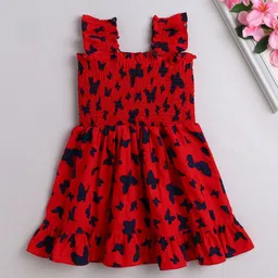 The Magic Wand Floral Print Fit & Flare Dress-image-58
