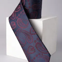 Louis Philippe Men Printed Broad Tie-picture-11