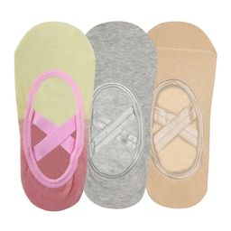 Mint & Oak Women Pack Of 3 Patterned Shoe Liner Solid Socks-picture-23