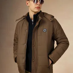 Dennis Lingo Men Hooded Solid Casual Puffer Jacket-image-97