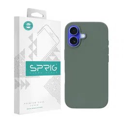 SPRIG Solid Printed iPhone 16 Plus Bumper Case Mobile Accessories-26