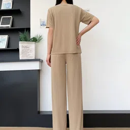 Stem Rope Women Solid Co-ord Set-picture-20