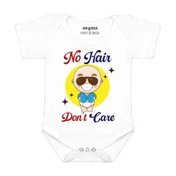 Arvesa No Hair Dont Care Printed Bodusuit-13