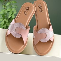 Zebba Women Open Toe Flats with Bows-image-5