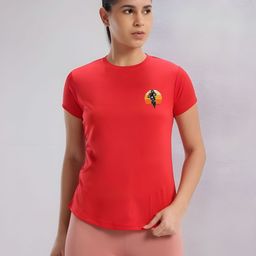 SZN Women Printed Applique T-shirt-image-53