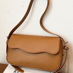 LULU & SKY PU Structured Handheld Bag with Applique-image-74