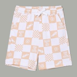Fame Forever by Lifestyle Boys Geometric Printed Regular Fit Mid-Rise Cotton Shorts-picture-44