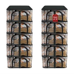 Kuber Industries Grey Set of 6 Regular Drawer Organiser Organisers-19