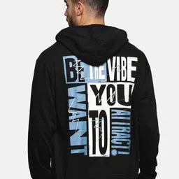 The Roadster Lifestyle Co Men Printed Cotton Relaxed Fit Hooded Sweatshirts-picture-36