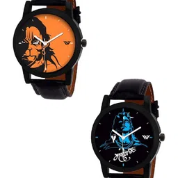 TARIDO Men Printed Dial & Leather Textured Straps Analogue Watch TD-2MAHAHANU002-image-18
