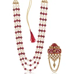 JIYANSHI FASHION Gold-Plated Alloy Jewellery Set-image-74
