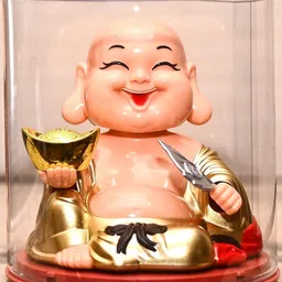 HINDCRAFT Gold-Toned Buddha Figurine Showpiece-picture-8