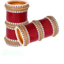 Fashionzara Set Of 2 Stone-Studded Bangles-image-99