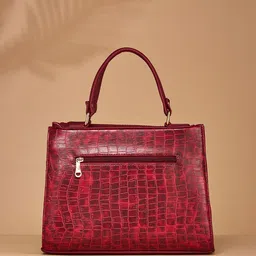 FARGO PU Structured Handheld Bag with Tasselled image 3