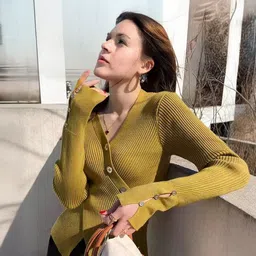 StyleCast Women Self Design Printed Sweater-image-72