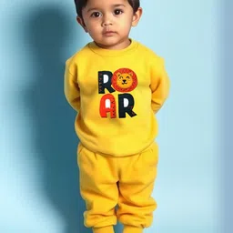 YK X Trampoline Kids Applique Fleece Sweatshirt With Pyjamas-image-17
