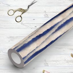 ArtzFolio Blue & Beige Abstract Printed UV Resistant Wallpaper-image-12