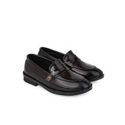 MLTC Boys Leather Formal Loafers-image-19