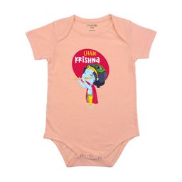 FFLIRTYGO Infants Janmashtami Printed Cotton Envelope Neck Bodysuit-image-51