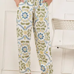 Jandir Fashion Printed High Rise Lounge Pants-image-98