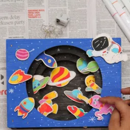 Yellow Bee Boys Cosmic Explorers DIY 3D Light Box Kit-43
