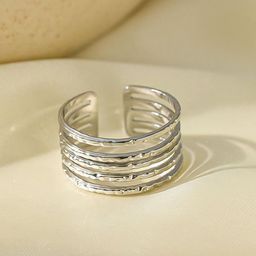 MYKI Silver-Plated Finger Ring-image-60