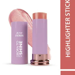 Just Herbs Born To Shine Single Stroke Highlighter- 14 g- Glimmering Pink 02-23