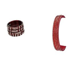 SOMIL Set Of 2 Women Alloy Bangle-image-78