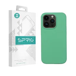 SPRIG Solid Printed iPhone 15 Pro Max Bumper Case Mobile Accessories-42