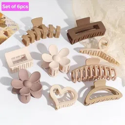 Blubby Women Set of 6 Claw Clip Hair Accessory-20