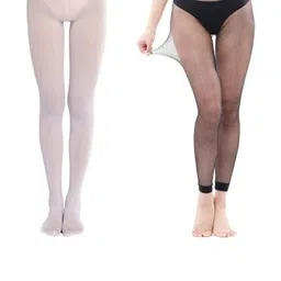 NESKA MODA Women White Stockings-image-79