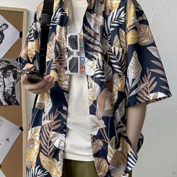 Mast & Harbour Men Floral Printed Casual Shirt-picture-32