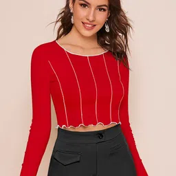 CORSICA Striped Crop Top-31