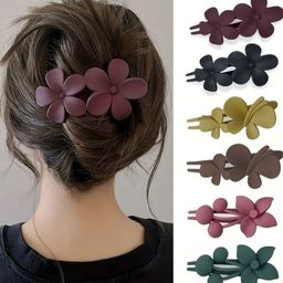 Blubby Women Set of 6 Matte Claw Clip-57
