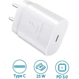 MAK 25 W Adaptive Charging 3 A Wall Charger for Mobile image 3