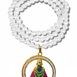 Airtick Beaded Stainless Steel Pendant with Chain-45
