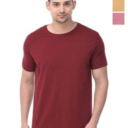COLOR CAPITAL Unisex Pack Of 3 Cotton T-Shirts-image-54