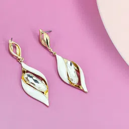 VAGHBHATT Contemporary Drop Earrings-image-35