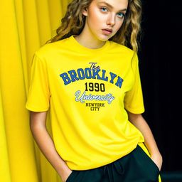 DressBerry Women Bio Finish Typography Printed Round Neck Cotton T-shirt-image-93