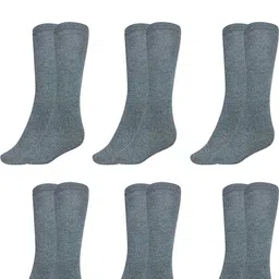 MUKHAKSH Unisex Grey Socks-image-94