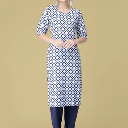 7Threads Selection Of 6 Printed Straight Kurtas-image-11