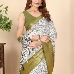 J 6 DESIGNER Silk Cotton Handloom Saree-picture-20