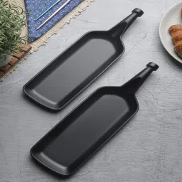 zido Exclusive (Pack of 4) Multipurpose Serving Platter for All Types of Snacks Sizzler Tray image 5