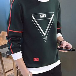 KPOP Men Graphic Printed Pullover Sweatshirt-picture-8