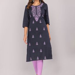 Mehsoos Women Embroidered Thread Work Kurta-image-36
