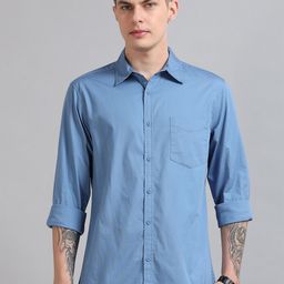 HERE&NOW Men Opaque Casual Shirt-picture-48