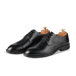 CORDWAINERS Men Leather Formal Brogues-image-33