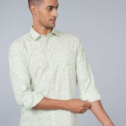 Ostermann Men Opaque Printed Casual Shirt-image-19