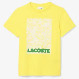 Lacoste Kids Printed Applique T-shirt-image-24